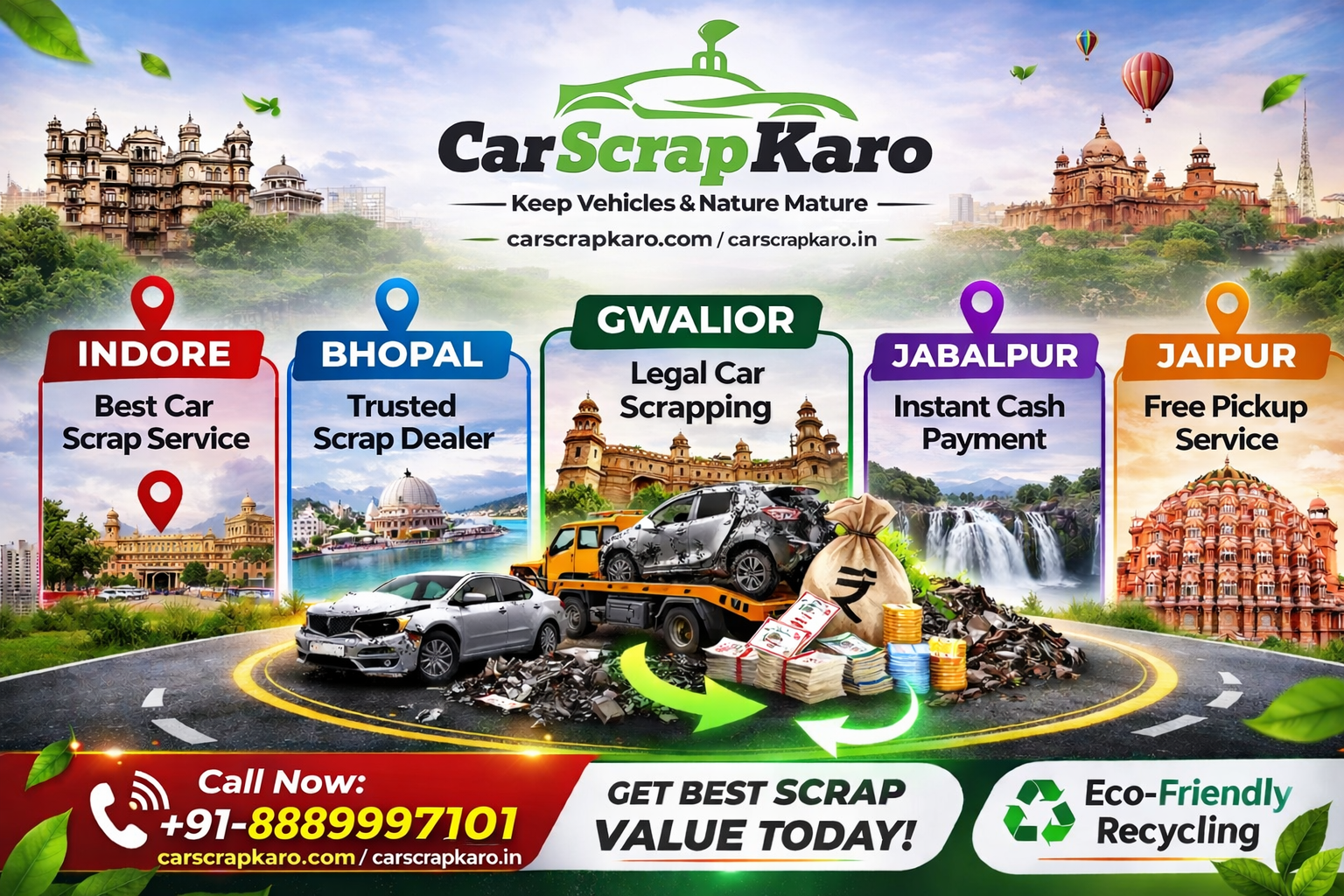 Car scrap karo banner 01